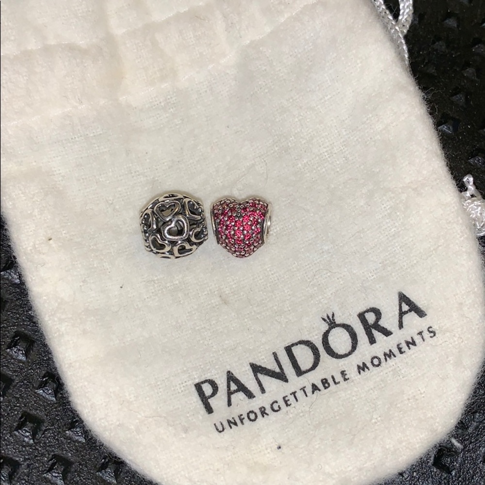 Heart Pandora Charm Bundle